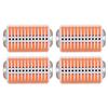 4Pcs Compact Wire Conductor ABS Copper Flame Retardant Quick Conductors Terminal Block