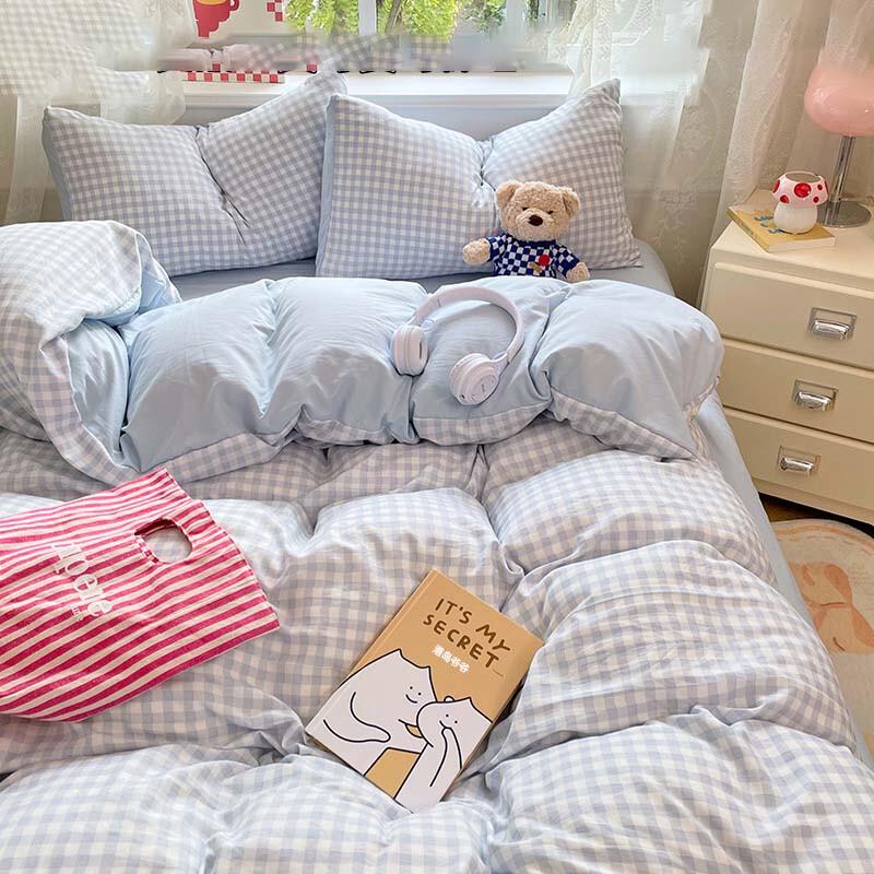 Lilang Washed Cotton Bedding Set