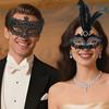Couple Masquerade Mask Venetians Party Mask Halloween Costume Mask Mardi Gras Mask for Couples Women Men Half Face Mask