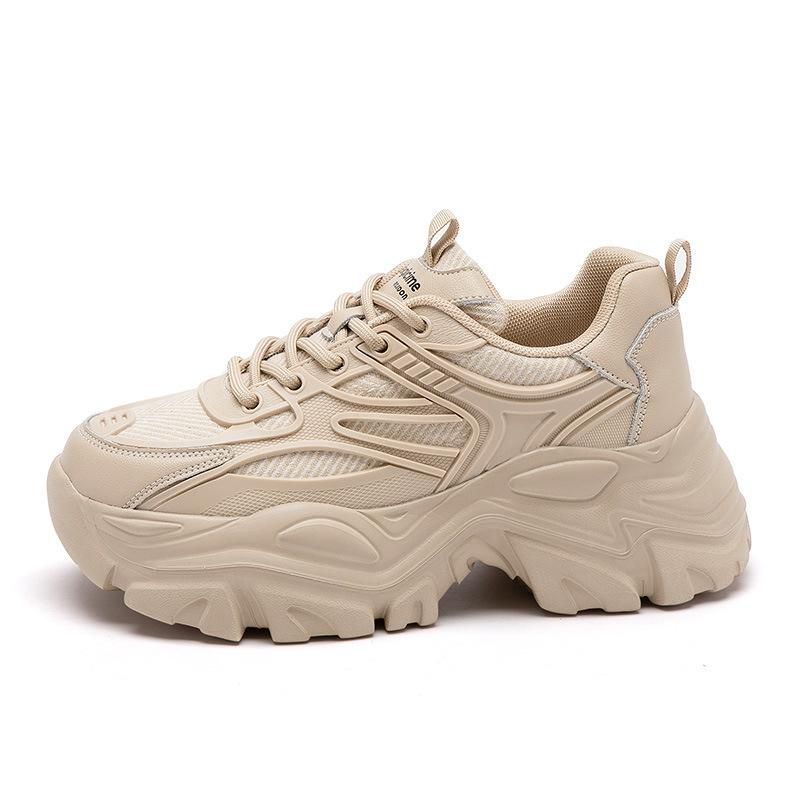 Augustine dad shoes women's platform 2025 summer new fashion thin muffin casual running shoes ins