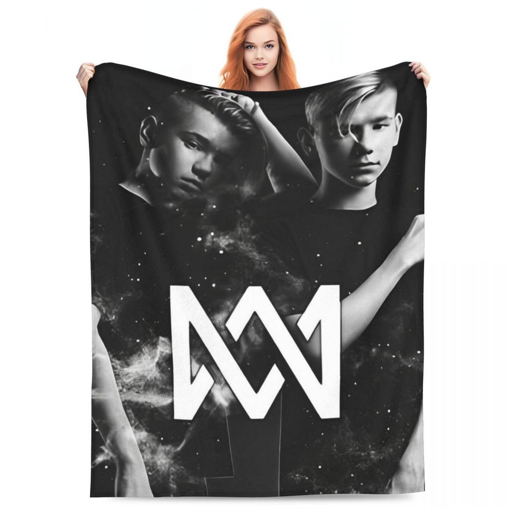 Marcus And Martinus Dvojčata Povlečení Přehozy MM Zpěvák Flanelová Přikrývka Na Pohovku Postel Pohodlný Potah Na Rozkládací Pohovku