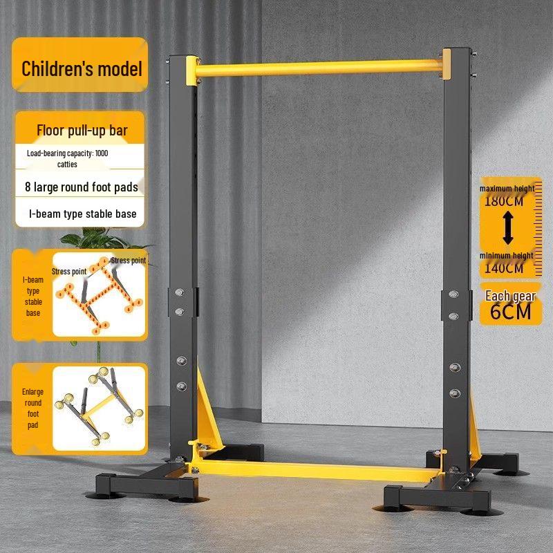 Indoor Home Pull-Up and Horizontal Bar Adjustable 140-180cm
