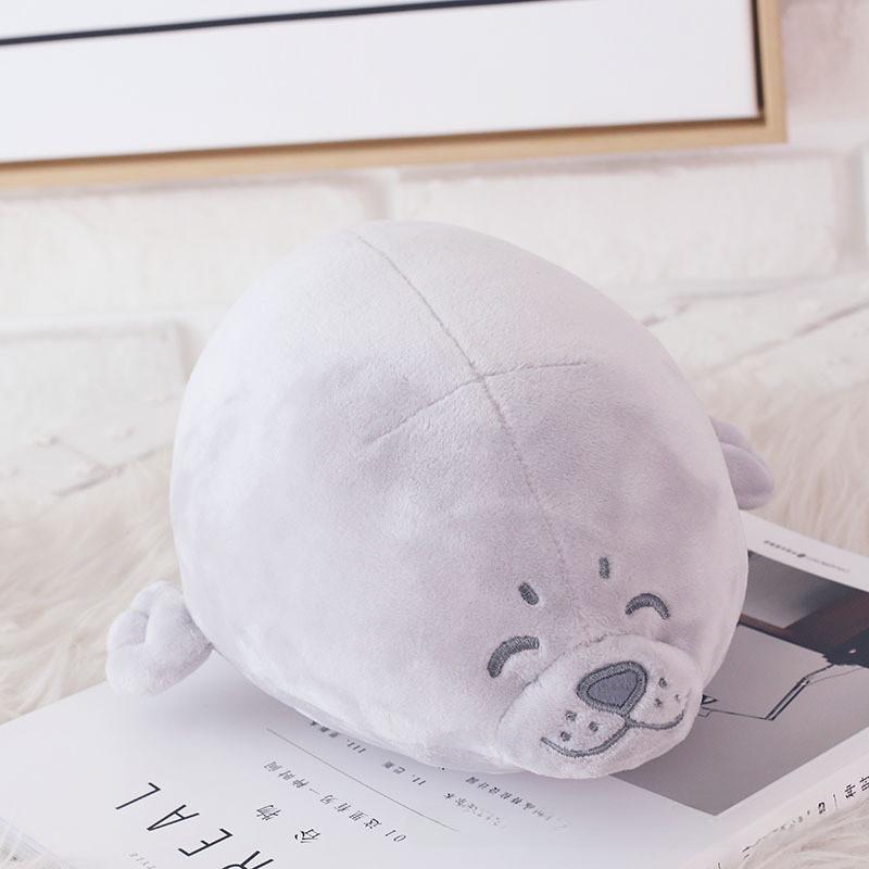 Adorable Plush Seal Toy Stuffed Animal Soft Pp Cotton Pillow Kids Gift