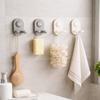 3 PCS Non-Marking Suction Cup Hooks Moisture-proof Kitchen Storage Hooks Wall Hook  Living Room