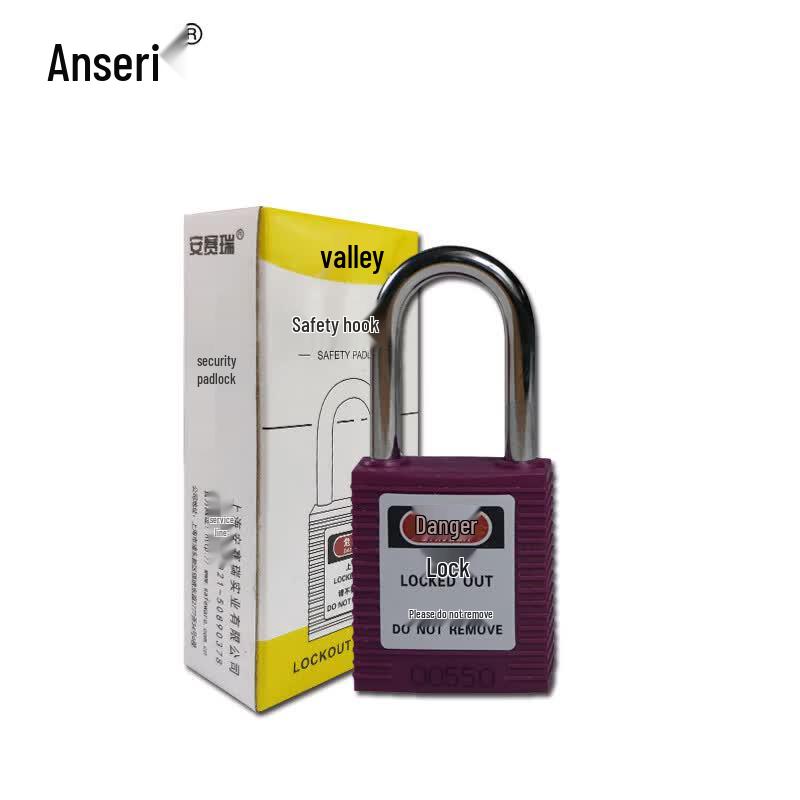 Ansai Rui Colored LOCKOUT Safety Padlock