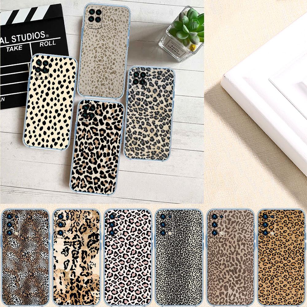 Luxury Leopard Phone Case for Motorola Moto E13 E15 E20 E22 22I E22S E30 E32 E40 E7 E7I G Plus Power Play Stylus G22 G14