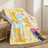 Cardcaptor Sakura Throw Lightweight 240g Flannel Blanket Soft Skin-friendly for Summer Cooling