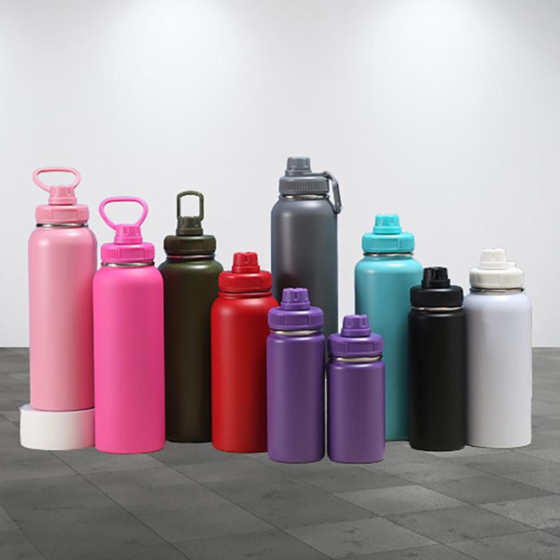 Cup Lid For Hydro Flask Water Bottle Handle Cover Accessories Colored Pp Plastic Sports Portable Bottle Lid