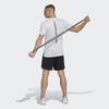 Adidas T Shirts Men's White Crew Neck Moderate HT9053