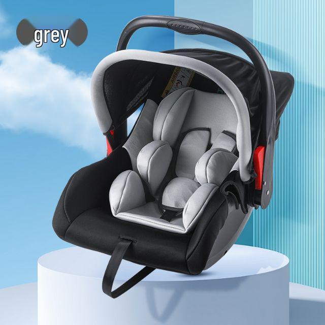 

Портативная автомобильная люлька для новорожденного: Колыбель для безопасного сна для новорожденных и малышей серый