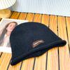 Hat Women's Autumn and Winter Pile Confinement Hat Big Head Circumference Knitted Wool Hat Warm Ear Protector Head Cold Hat