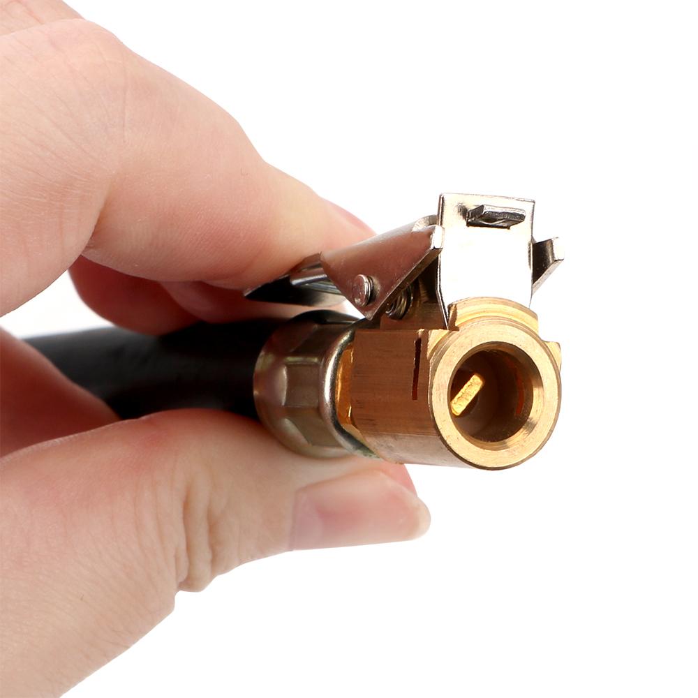 Car Tire Pressure Gauge Air Inflator EU Adapter Vehicle Tester LCD Digital Test Inflation Monitoring Manometer Motorcycle Bike