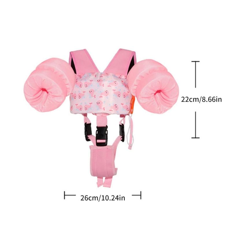 Toddlers Swimming Training Jackets Kids Swim Vest Float Jackets Toddlers Floatie Assist Swimwears Water Pool Accessory