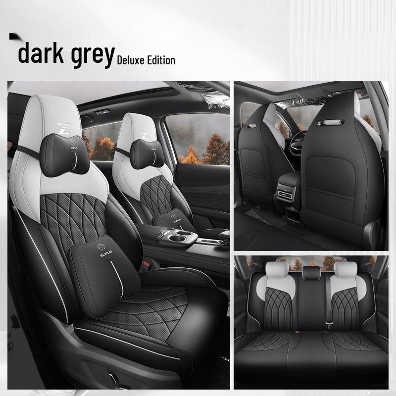 Changan UNIZ 5-Sitzer Leder Autositzkissen - Ganzjährig, Universelle Passform