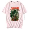 Spring Summer Fashion Unisex Casual Loose Short Sleeve Male Hip Hop Unisexga Tshirt Dorohedoro Welcome To Chaos Print Tshirt