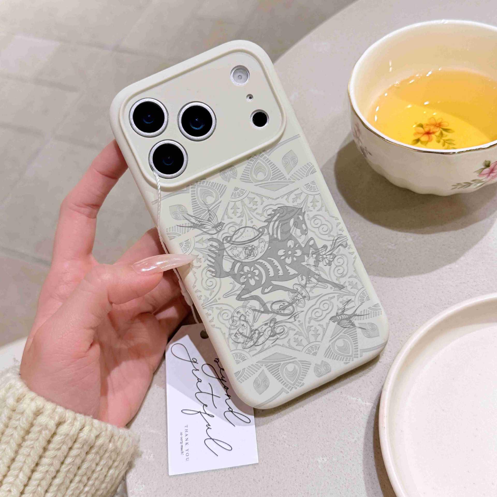

Full-Coverage Drop-Proof Case for iPhone 17 Pro Max and 16 Pro - Trendy and Durable Lens Protection 16 Pro
