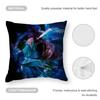 Soul Land Cushion Cover Anti-dustmite Pillowcase Invisible Zipper Silky Short Plush Sofa Cushion Cover