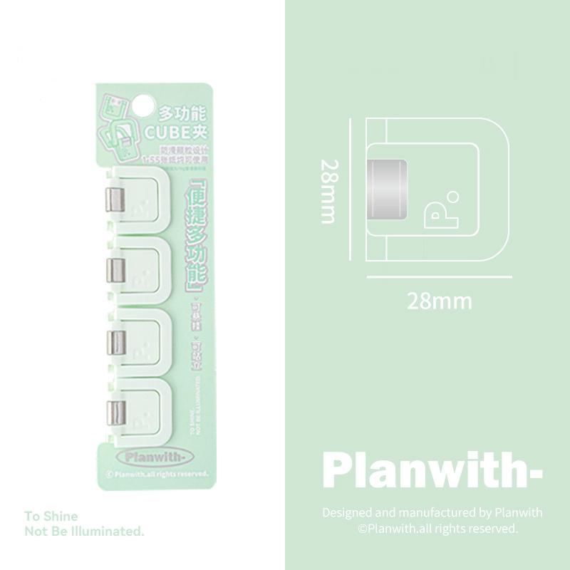 4/6Pcs Mini Multifunctional Clip Sealing Clips Can Stand Upright Storage Clip Binding Clip File Clip Binding Paper Handbook Clip
