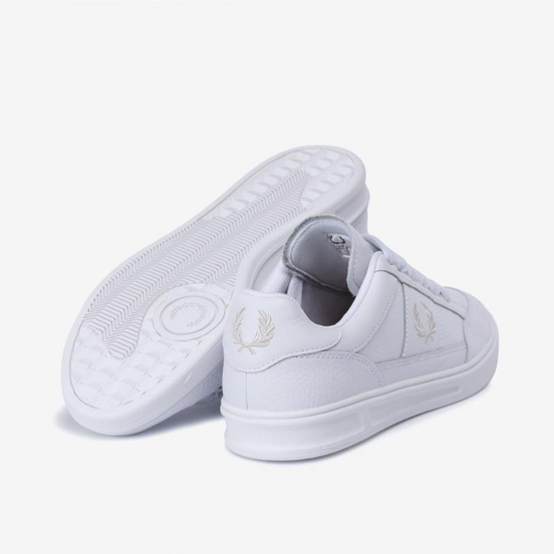 Fred Perry Men S Sneaker Textured Leather Sfpm2417329 T33