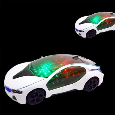 3D Super migająca zabawka elektryczna z kółkiem i dźwiękiem Muzyka dla dzieci Prezent