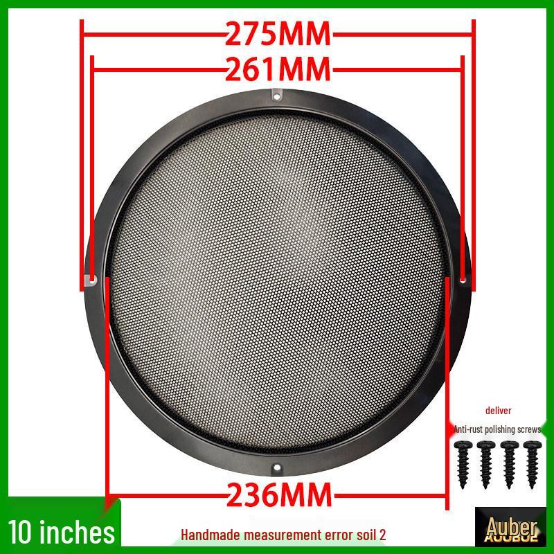 Metal Mesh Speaker Grille Dust Cover for Car Speakers (2" to 10")