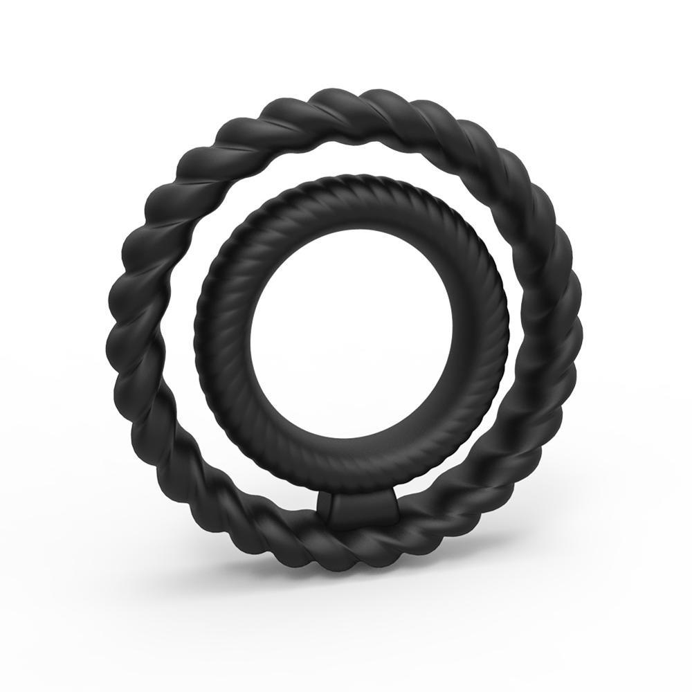 Penis Ring Silicone Semen Lock Ring Delay Ejaculation Time Lasting Cockring Sex Toy for Men Couples Adult