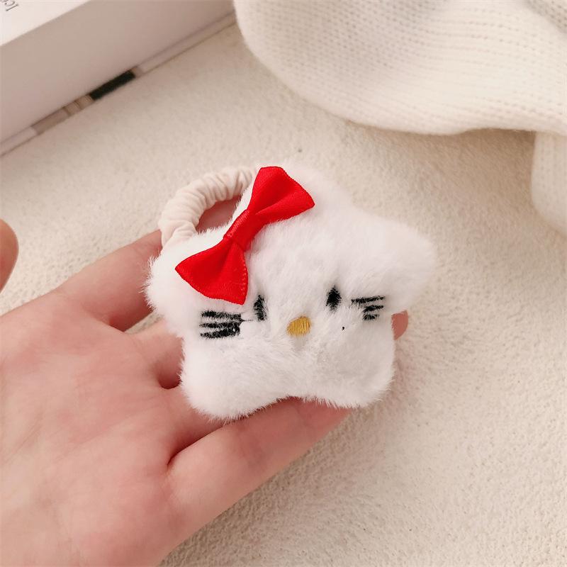 Cute Kids Girl Hair Rope Baby Girl Hair Ties Cartoon Toddler Girl Headwear