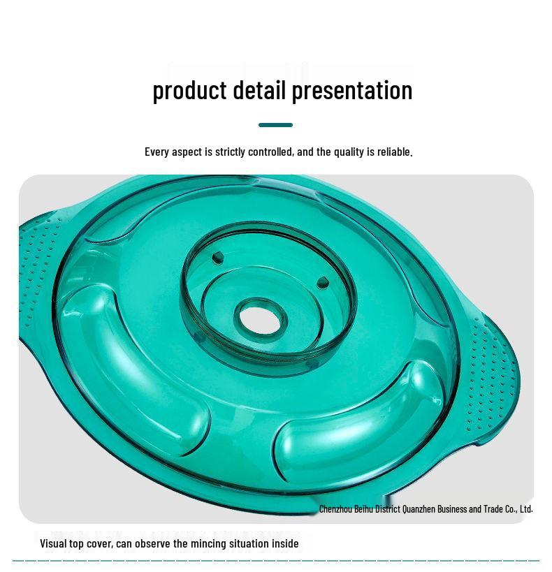 High-Power Multifunctional Meat Grinder & Food Processor - Stainless Steel Chopper & Mixer