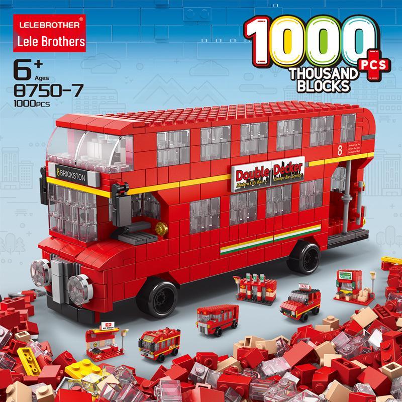 Lele Brothers Space Shuttle Building Blocks: Educational Toy Puzzle for Kids