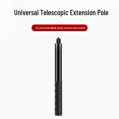 Aluminum Alloy Telescopic Selfie Stick & Stabilizer for Action Cameras