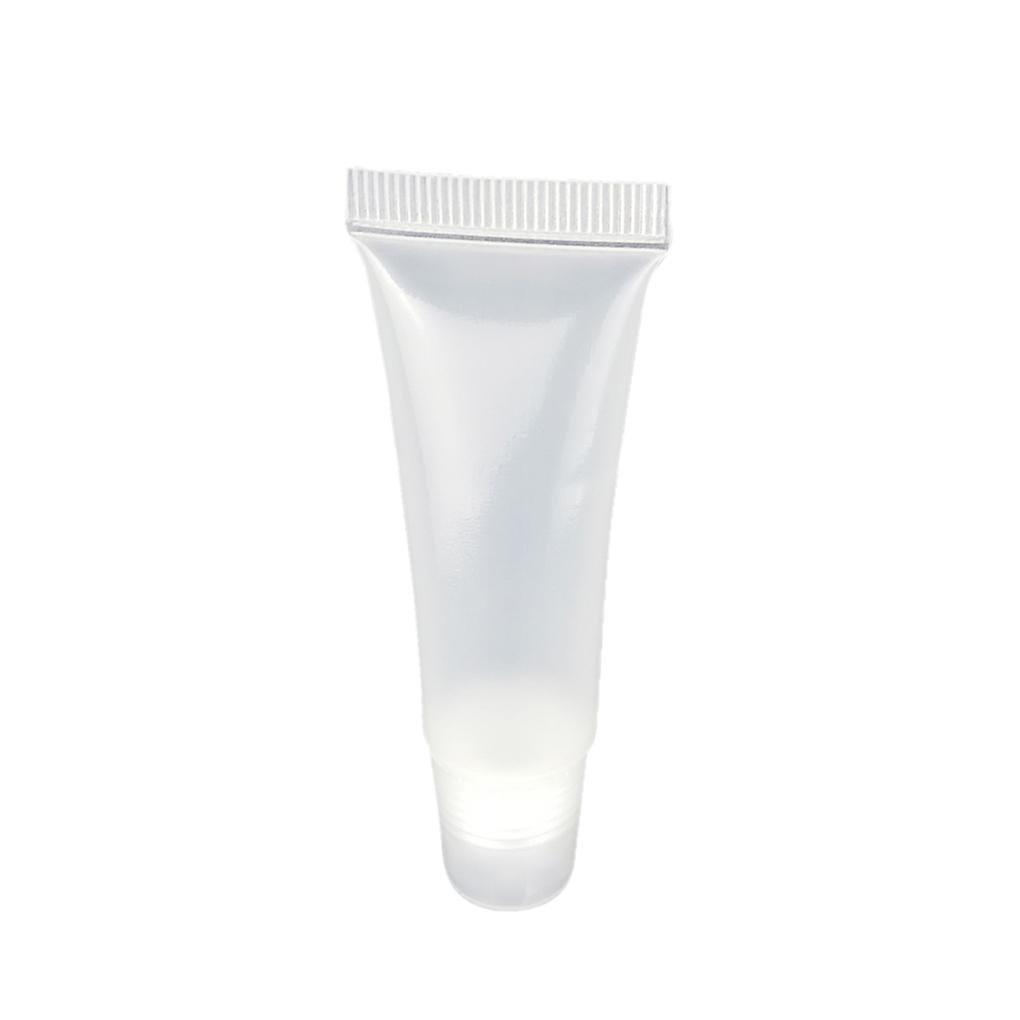 10pcs Lipstick Bottle Lip Gloss Empty Plastic Tube Lipstick Storage Container