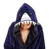 Keanu Childrens/Kids Shark Dressing Gown