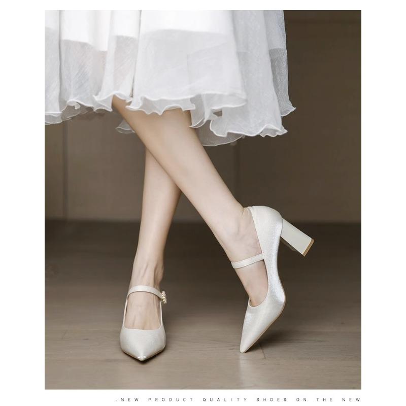 French New Women's High Heels Shoes
