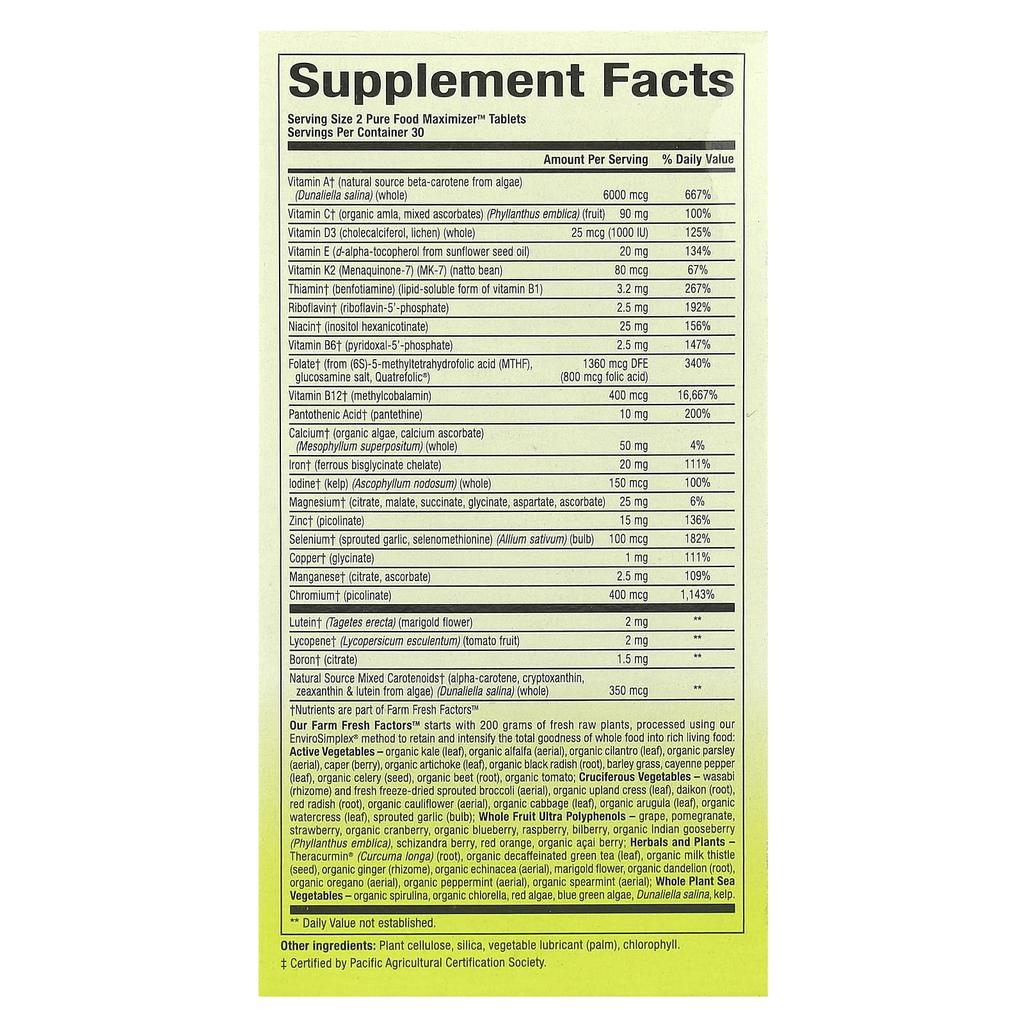 Whole Earth & Sea®, Women's Multivitamin & Mineral, 60 Tablets