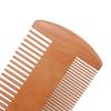 Wooden Baby Hair Brush And Comb Set Wool Brush Double Edged Comb For Baby Shower Newborn Hair