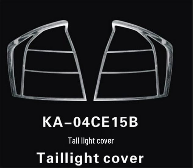 Rear Taillight and Front Fog Light Decorative Frame for 2004-2007 Kia Cerato