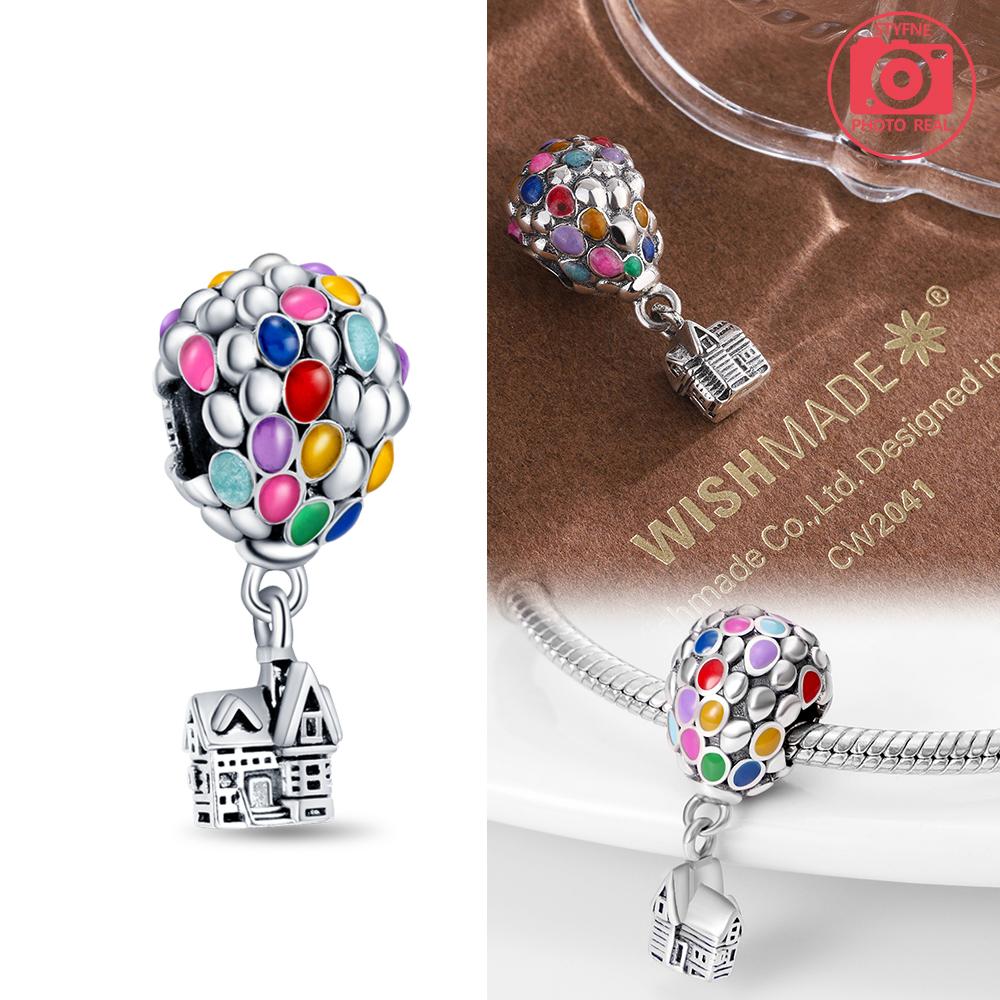 Ruby Openworkair Balloon Pendant Copper Colors For Charms Copper Colors Original Bracelet For Jewelry Making