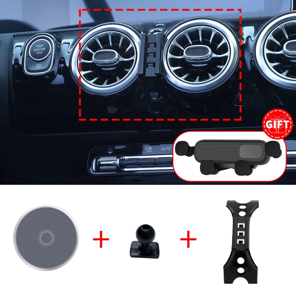 Fit for Mercedes-Benz A-Class 2019 2020 2025 2025 W177 Navigation Phone Holder Mount  Customized Car Accessoires