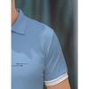 2026 Summer New Style Men's Short-Sleeved Polo Shirt with 3D Vertical Pattern Print - Street Casual