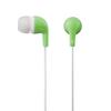 ELECOM Stereo Headphones, In-Ear, CN300, Green, EHP-CN300AGN, Offers Well-Balanced Sound Quality and Crisp Bass