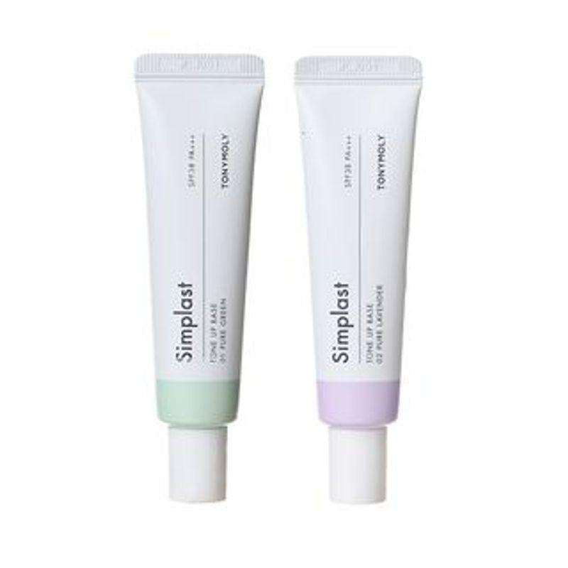 TONYMOLY - Simplast Tone Up Base - 2 Colors #01 Pure Green