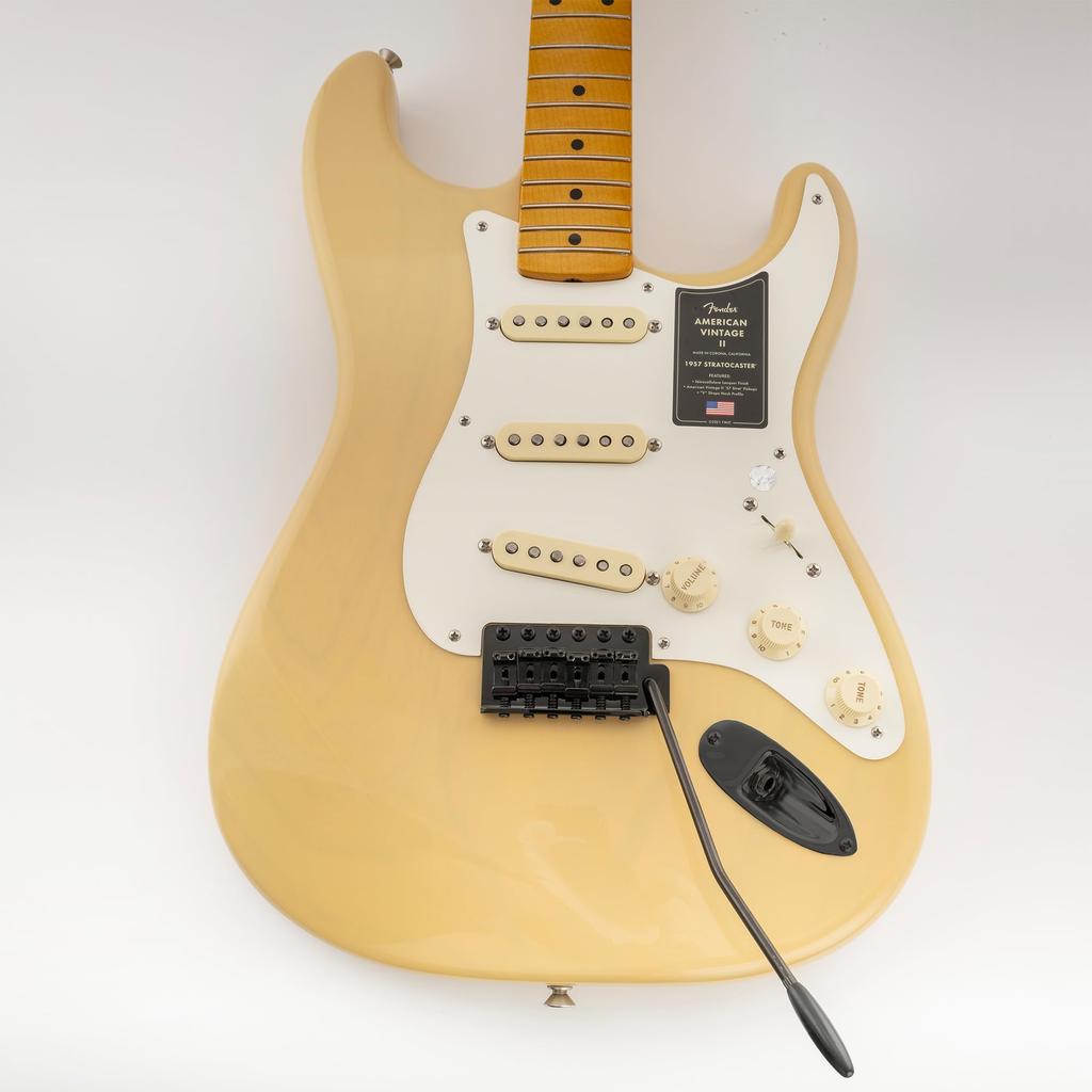 Musiclily Ultra Tremolo Hardened Steel Pressed 42mm Brass Insertable Tremolo for American Vintage Strat Electric Black 10.5mm Bridge, 6-Point,