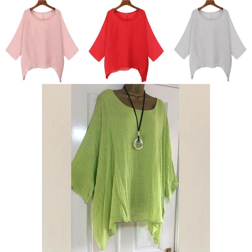 Trendy Plus Size Women's Irregular Hem T-shirt Kaftan Blouse For Versatile Everyday Fashion