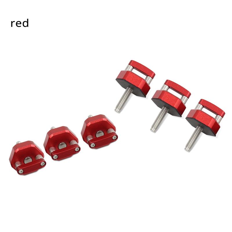 6PCS Car Hardtop Bolts Quick Removal Thumb Screw For Jeep Wrangler JK JKU JL JLU JT 2007-2025