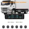 Tire Pressure Monitoring System, Solar Powered 6-Wheel Freight Vehicle Tire Pressure Monitor System