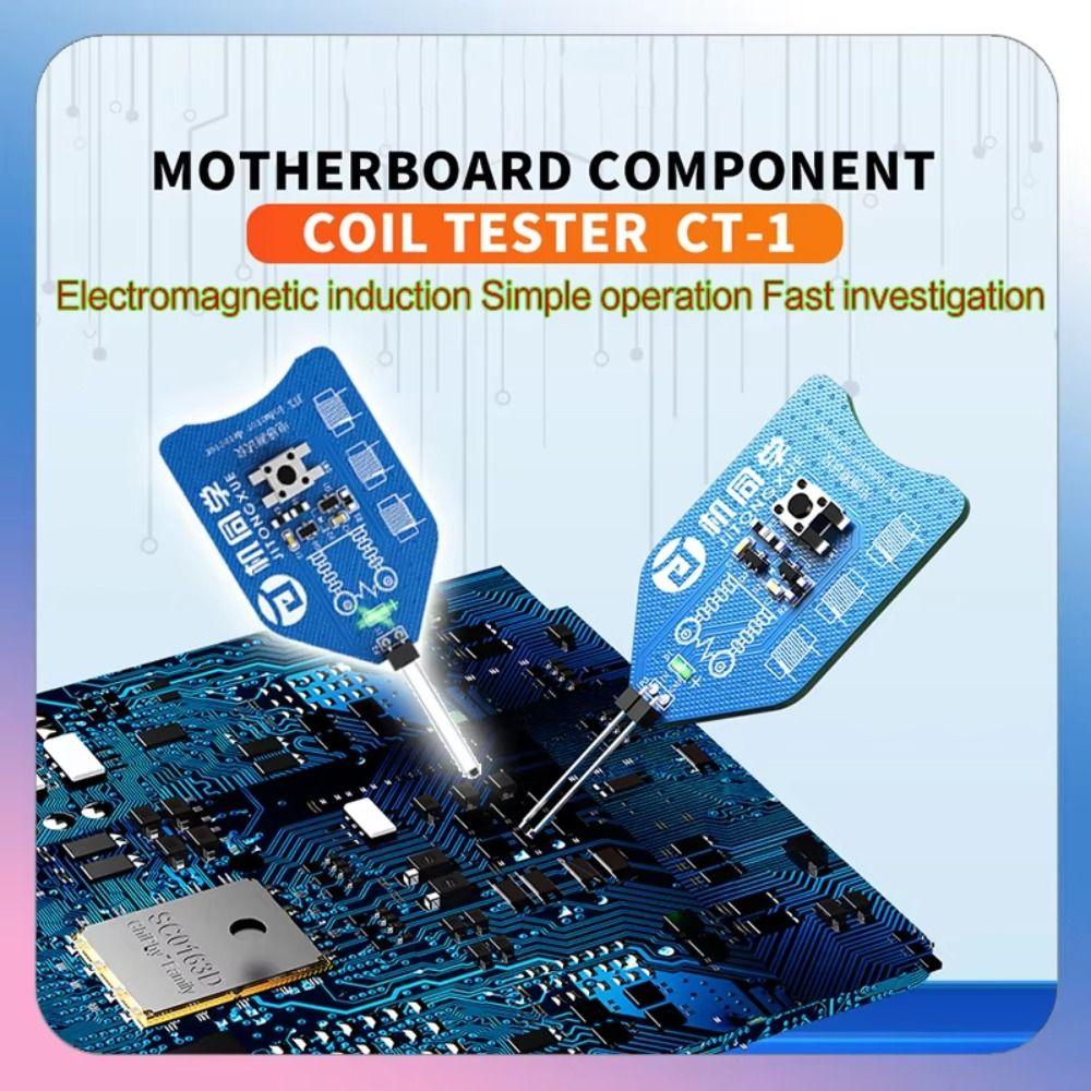 Quick Fault Check Motherboard Coil Tester Portable PCB Testing Tool  PC Repair