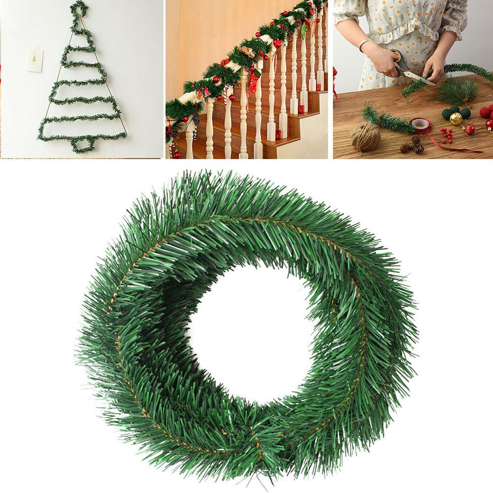 Add Festivewith 5 5m Artificial Pine Green Tree Christmas Garland