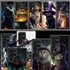 Halloween Magic Cat Capa Phone Case For Samsung S26 Ultra S25 Edge Galaxy S23 S21 S20 S24 FE S22 S10 Plus Cover Clear TPU Shell