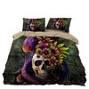Home Textiles Four-Piece Three-Piece Bedding Digital Printing Bedding One-Piece Halloween Skull