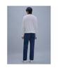 SHIFT.G Semi Wide Brushed Cotton Pants Navy